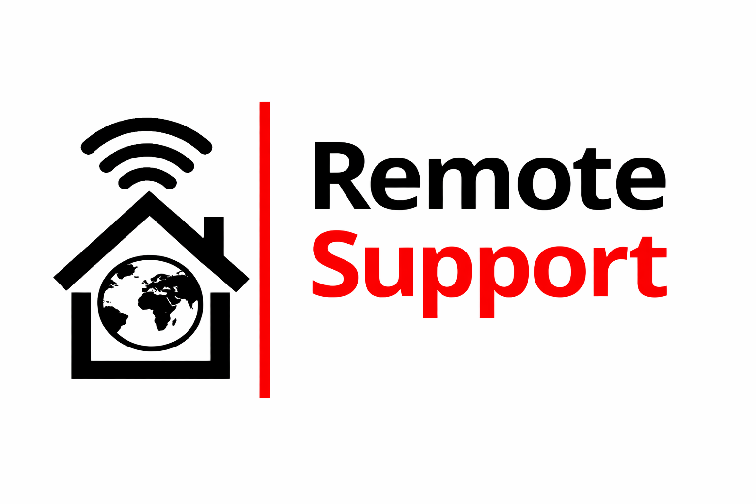 Home Network Solutions remote UniFi support service banner showing company logo and Remote Support text on a white background